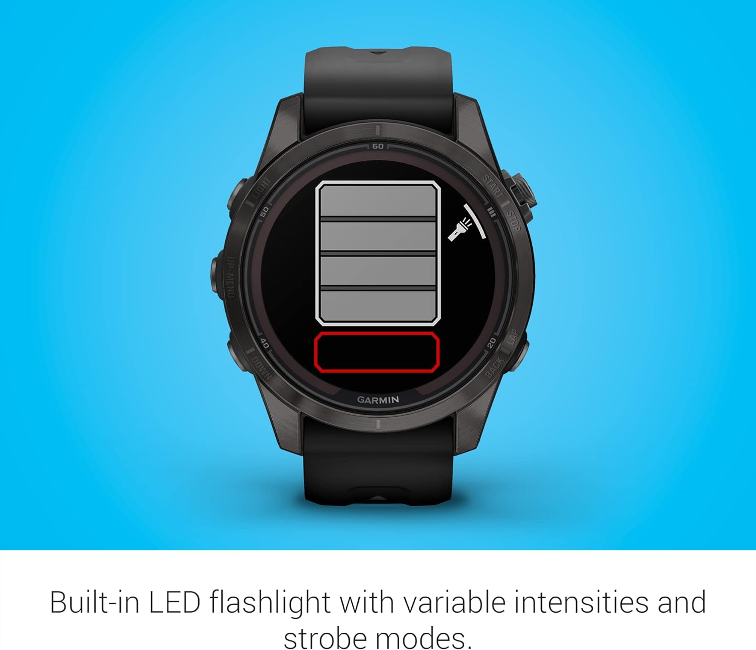 Garmin fēnix® 7s Pro - Sapphire Solar Edition