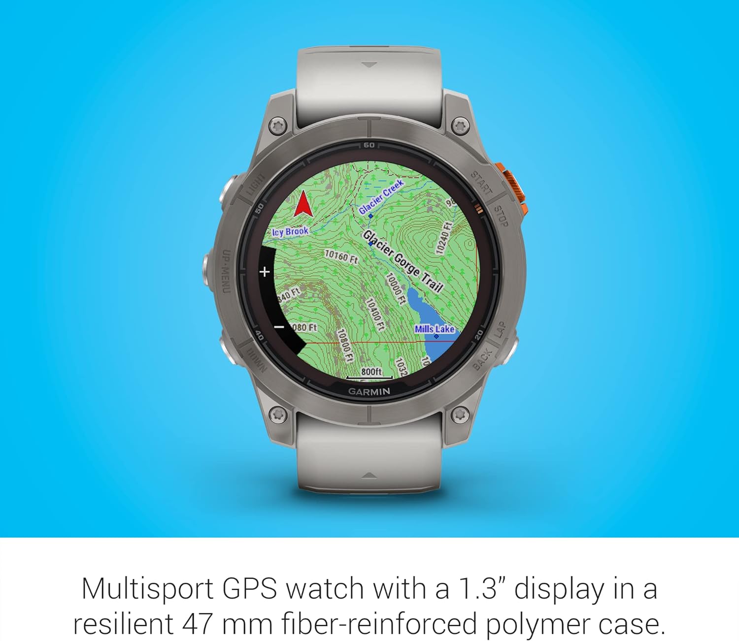 Garmin fēnix® 7 Pro – Sapphire Solar Edition- Fog Gray