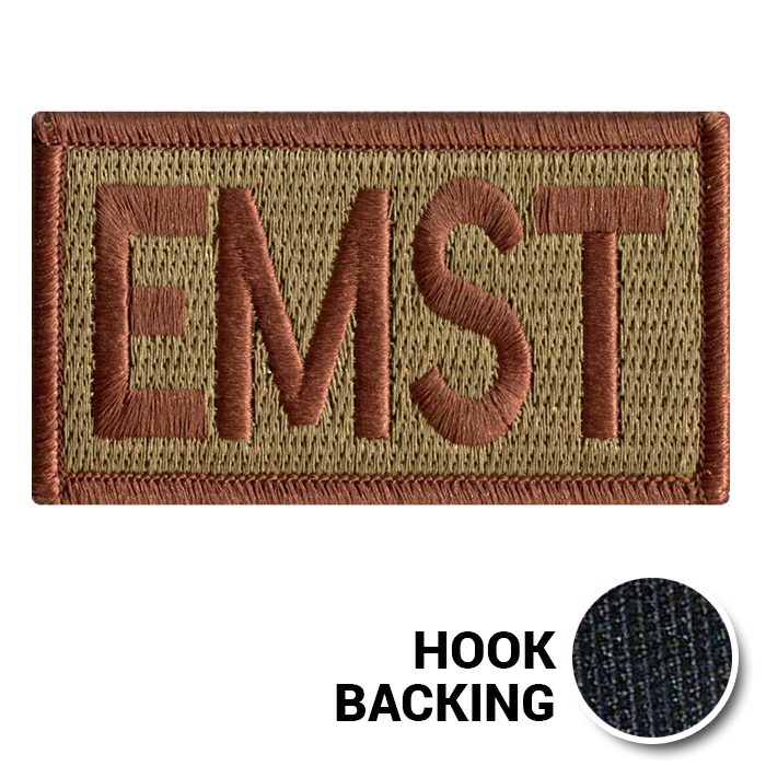 Embroidered Duty Identifier Tab - EMST - OCP, Bagby + Spice Brown
