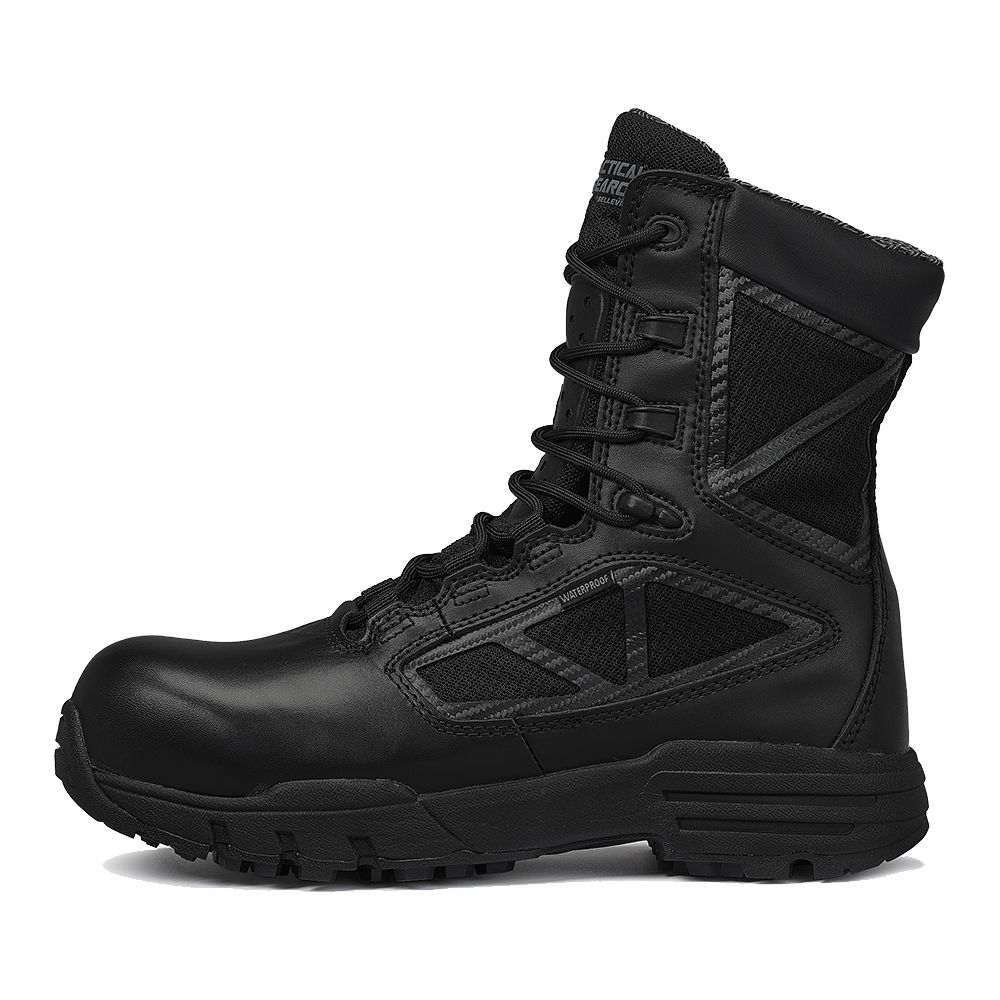 Belleville Chrome TR998Z Waterproof Side-Zip Boot - Black