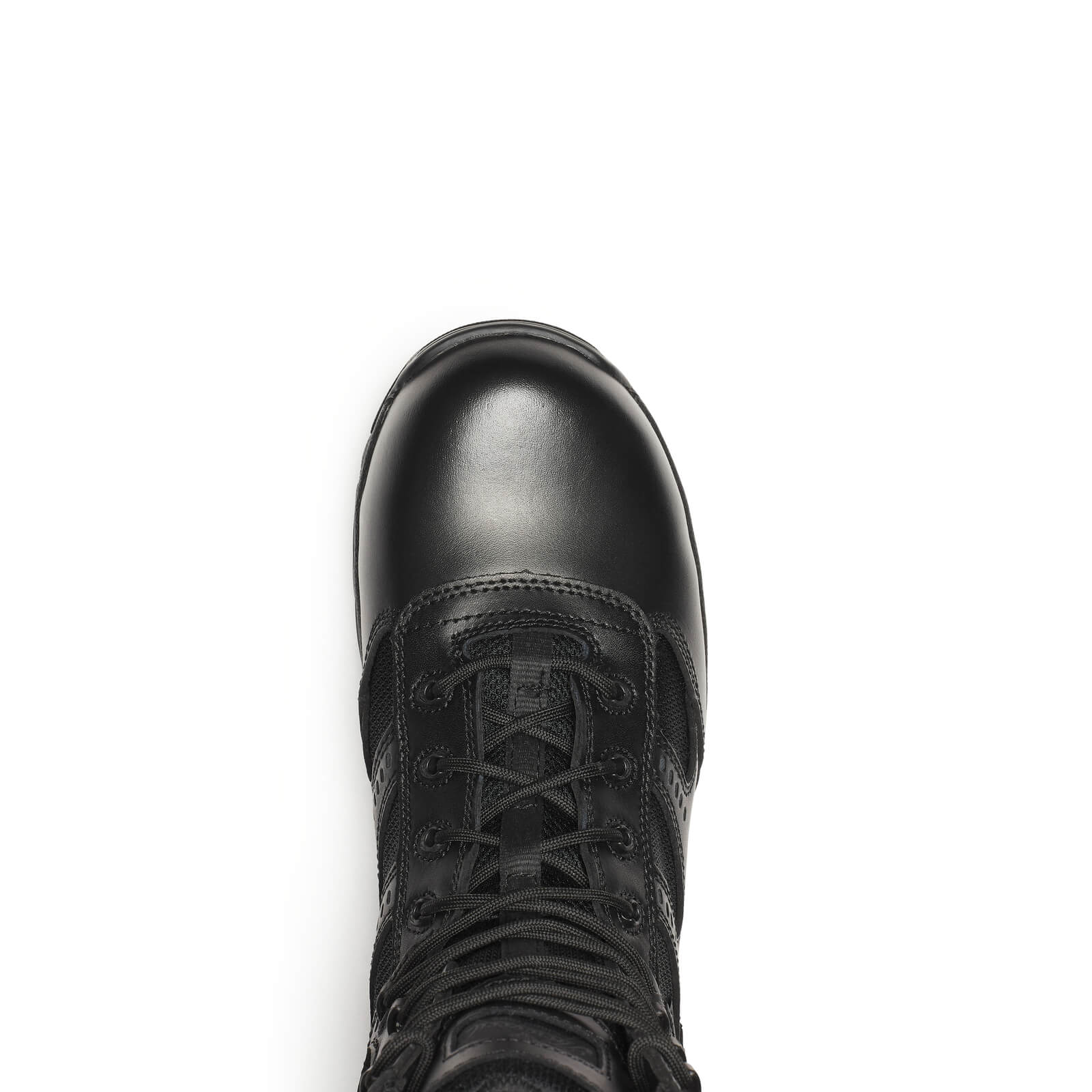 Thorogood THE DEUCE Series 8" Waterproof  Composite Safety Toe Tactical Side-zip Boot - Black