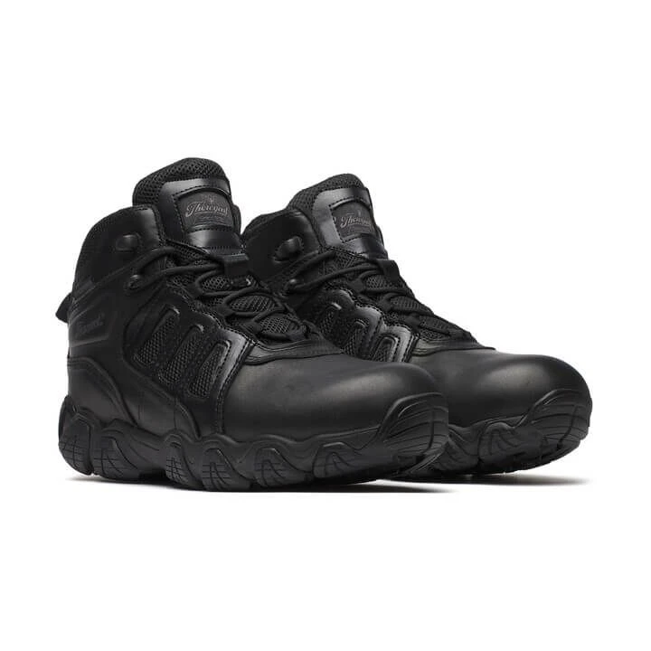 Thorogood CrossTrex Waterproof Side Zip Polishable Toe Boot - Black