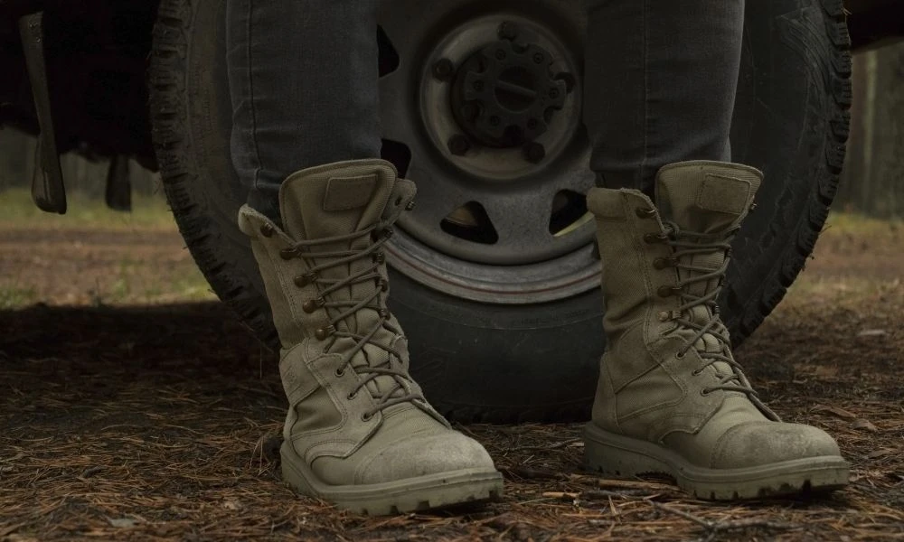 What Is Military Footwear Made Out Of?