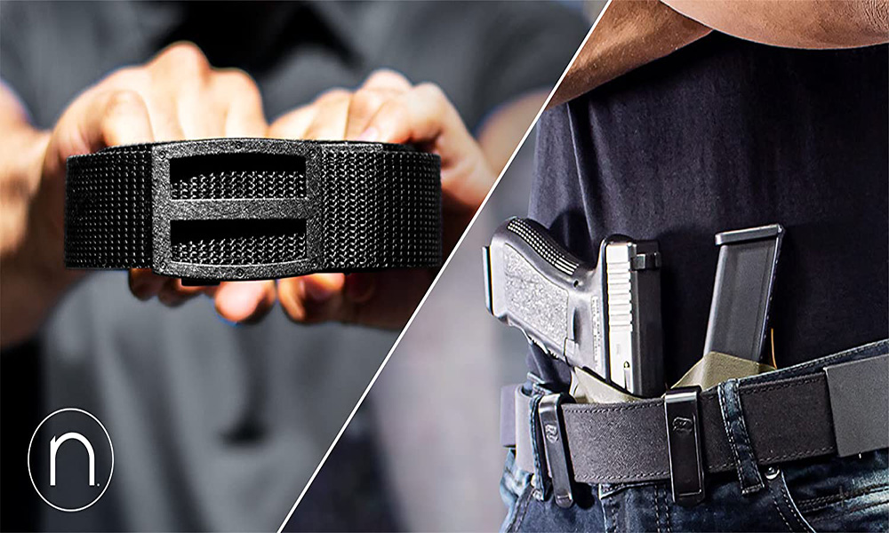 Tactical Gun Belt with Ratcheting Buckle