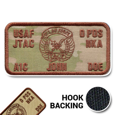 TACP + JTAC Flight Suit Custom Name Badge