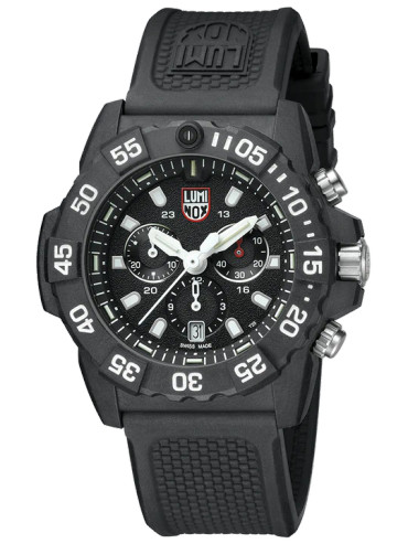 Luminox Navy SEAL Chronograph, 45 mm, Military Dive Watch - Kel