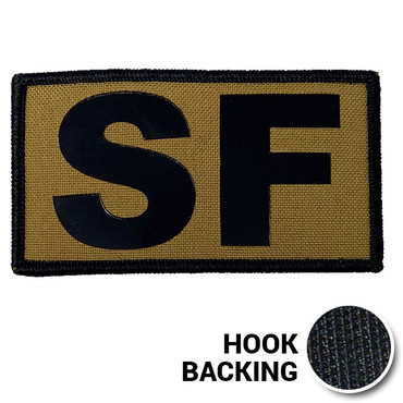 SF IR Duty Identifier Tab - NiR Night Vision Patch, Coyote