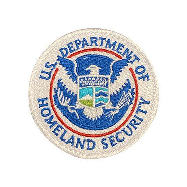 Department of Homeland Securirty (DHS) Round Patch