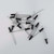 Night Sky Black pop rivets (blkp)