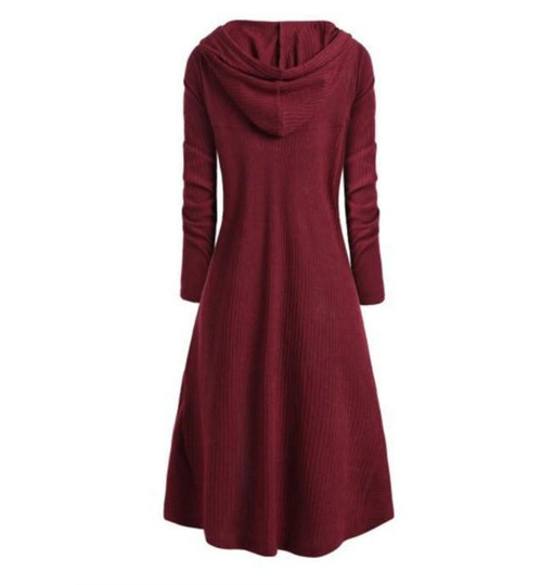 Manteau ?� Capuche Manches Longues