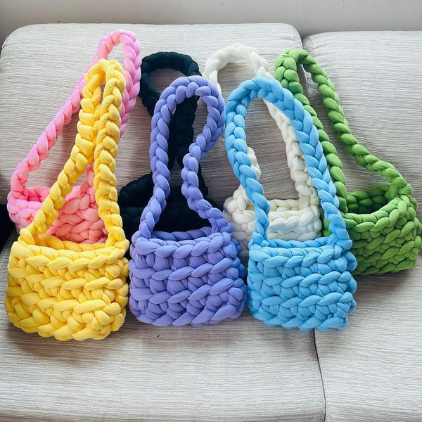 Sac a Main Fourre-Tout Tricote Sac a Main Fourre-Tout Tricote zaxx