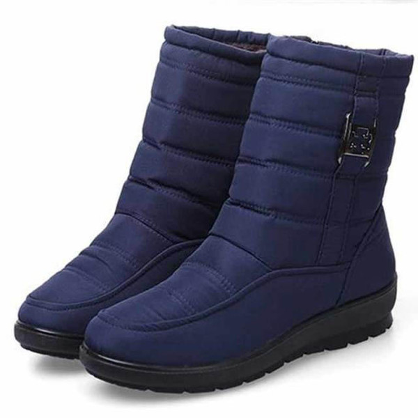 Bottes Confortables a Boucles Bottes Confortables a Boucles zaxx