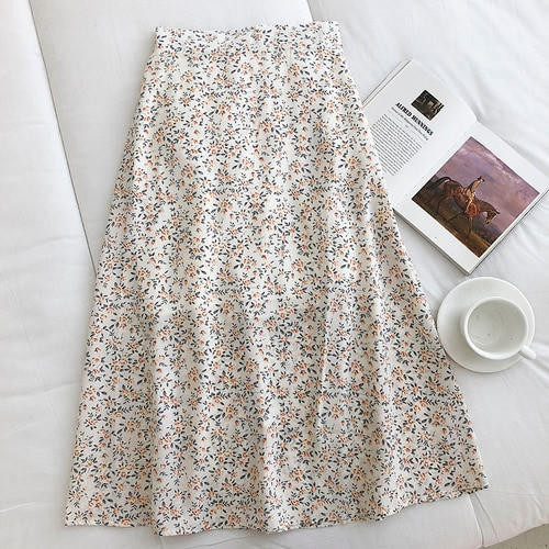 Jupe Crayon J.Crew Fleurie Rose Vif - Taille 4, Occasion Très Bon état