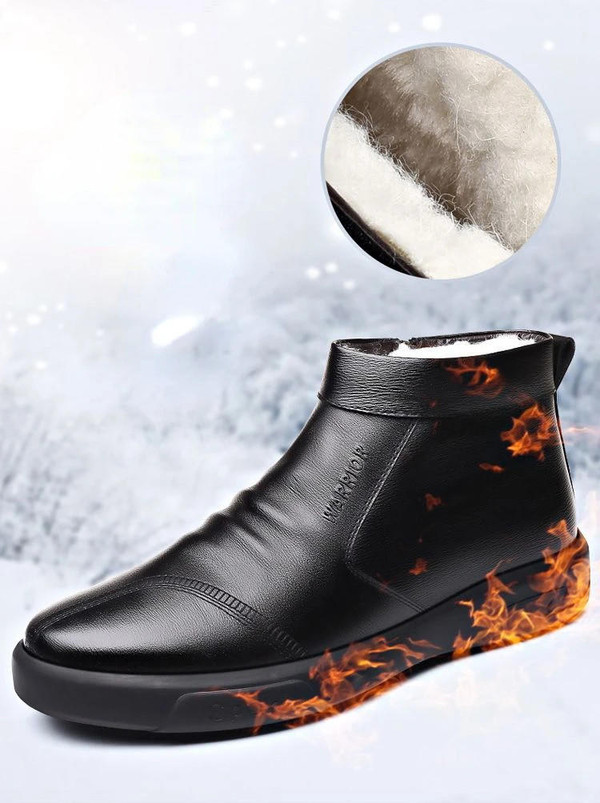 Bottes de Neige Noires Imperméables zaxx