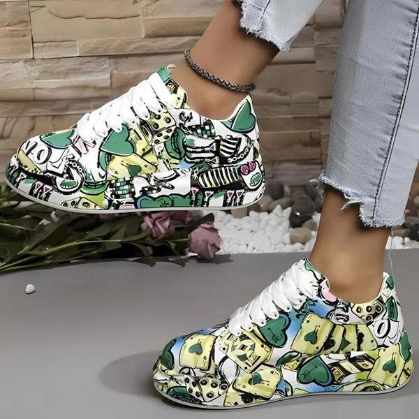 Baskets GRAFFITI Ultra Confortables Baskets GRAFFITI Ultra Confortables zaxx