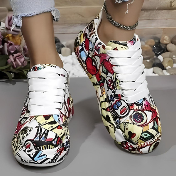 Baskets GRAFFITI Ultra Confortables Baskets GRAFFITI Ultra Confortables zaxx