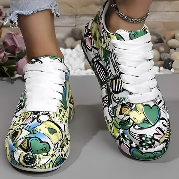 Baskets GRAFFITI Ultra Confortables Baskets GRAFFITI Ultra Confortables zaxx