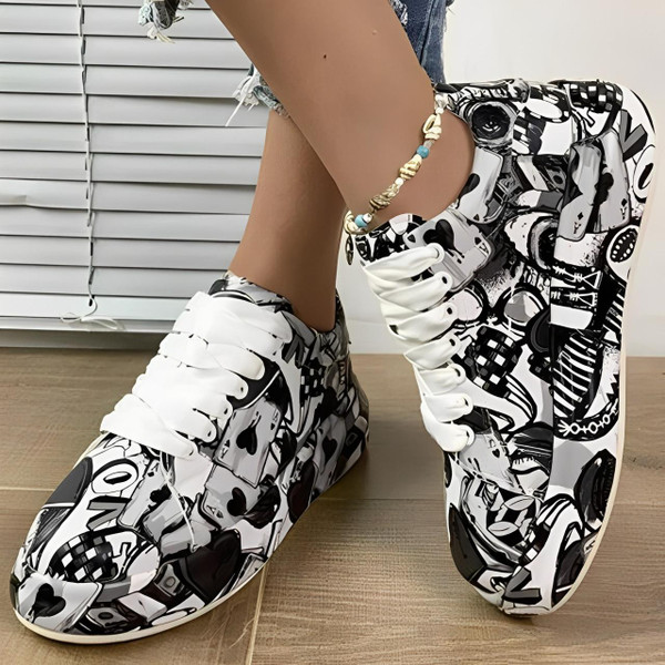 Baskets GRAFFITI Ultra Confortables Baskets GRAFFITI Ultra Confortables zaxx