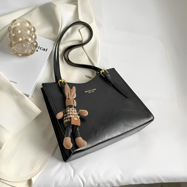 Sac En Cuir Avec Pendentif Lapin Sac En Cuir Avec Pendentif Lapin zaxx