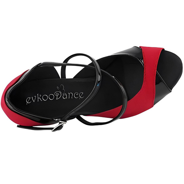 Escarpins Glamour Rouge Passion & Noir Verni Escarpins Glamour Rouge Passion & Noir Verni zaxx