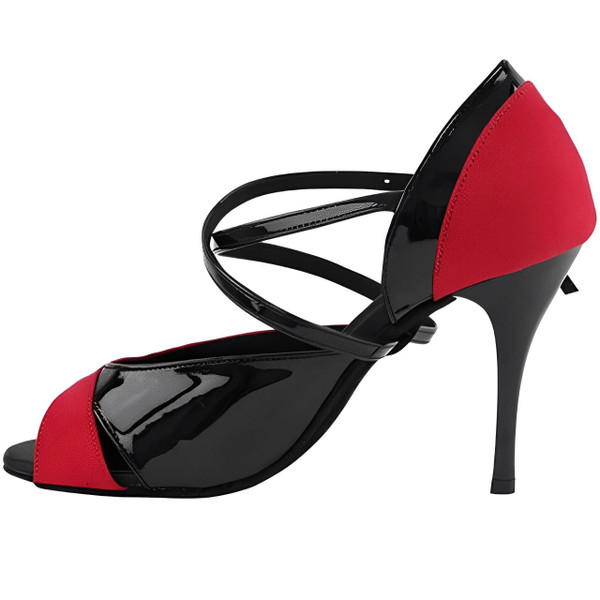 Escarpins Glamour Rouge Passion & Noir Verni Escarpins Glamour Rouge Passion & Noir Verni zaxx