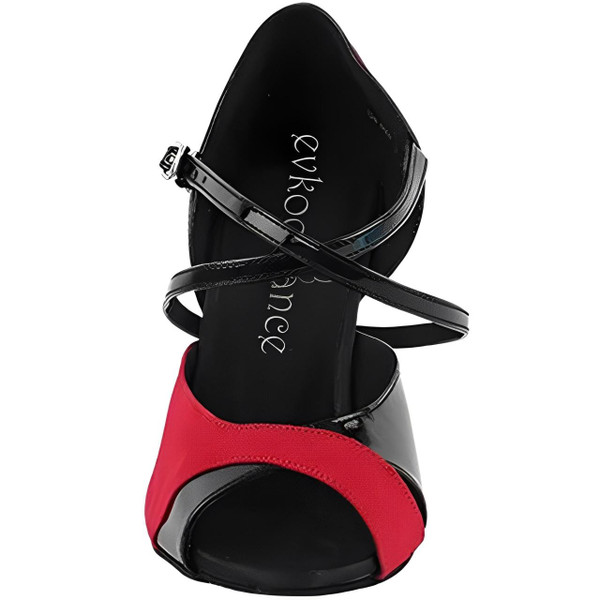 Escarpins Glamour Rouge Passion & Noir Verni Escarpins Glamour Rouge Passion & Noir Verni zaxx