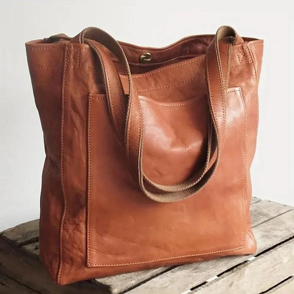 Sac en Cuir Élégant de Lorena – Chic Moderne™ zaxx