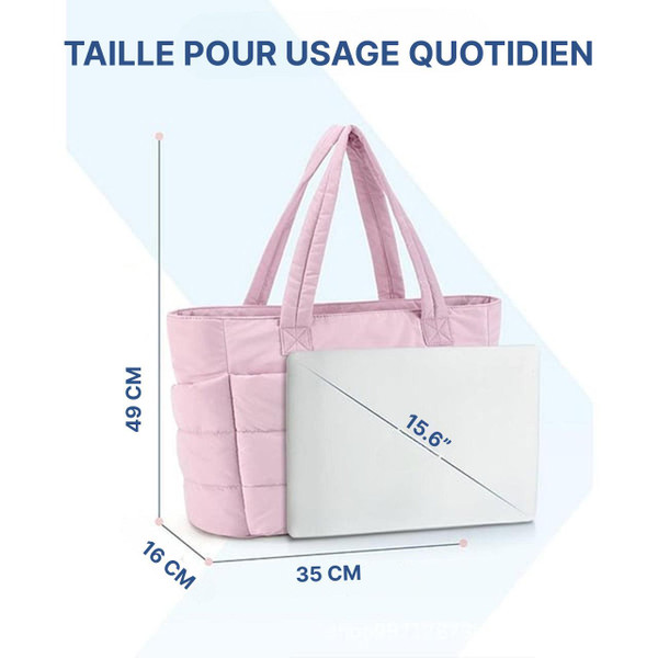 Sac Cabas Matelassé Léger Lunavia™ zaxx