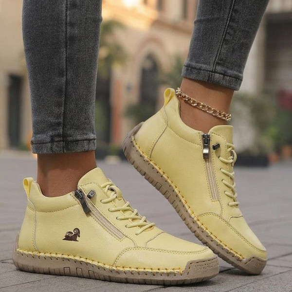 Baskets Orthopédiques Confortables Avec Fermeture Éclair – Mila™ zaxx