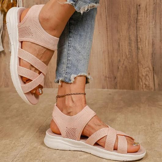 Sandales Confortables Orthopédiques pour Femme – ErgoLina™ zaxx