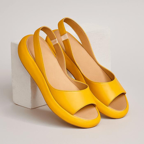 Sandales Compensées Confortables à Bout Ouvert Pour Femme - Lunéra™ zaxx