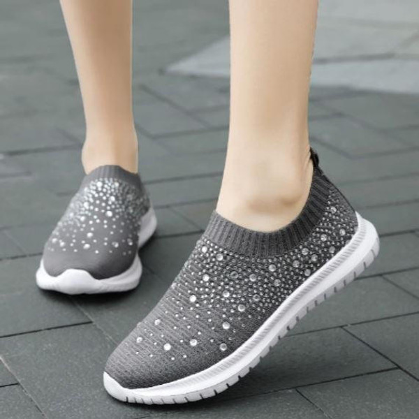 Sneakers Slip-On a Strass zaxx