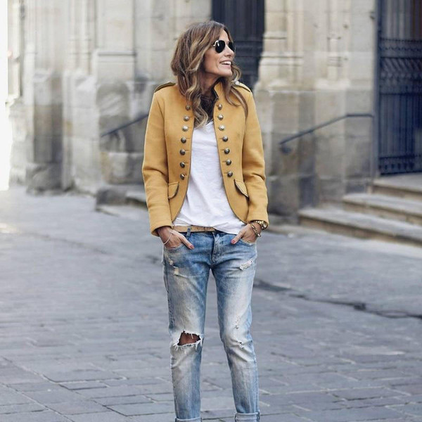 Blazer boutonne zaxx