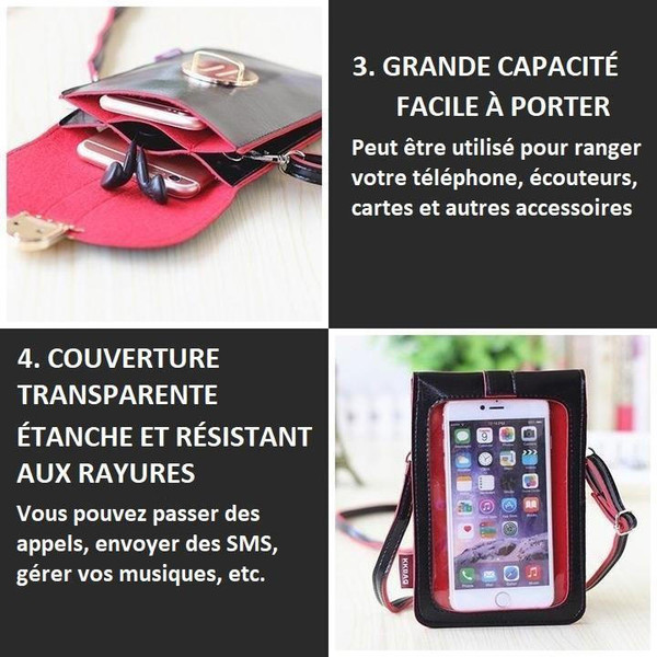 Sac Bandouliere Pour Telephone Portable - Smartphone zaxx