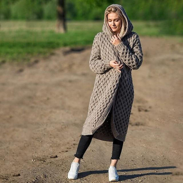 Cardigan Long a Capuche Cardigan Long a Capuche zaxx