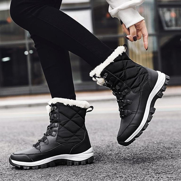 Bottines Antiderapantes a Lacets Bottines Antiderapantes a Lacets zaxx