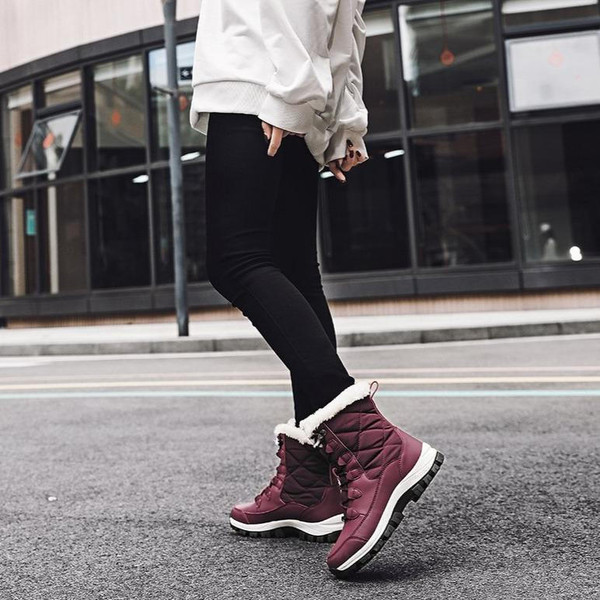 Bottines Antiderapantes a Lacets Bottines Antiderapantes a Lacets zaxx