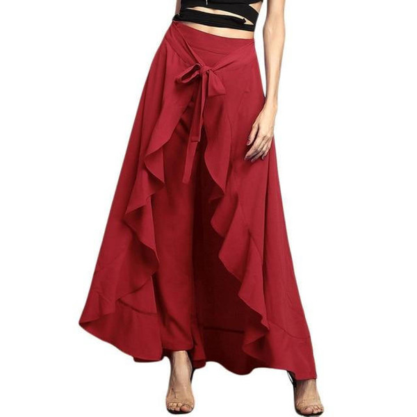 Pantalon Elegant a Volants Pantalon Elegant a Volants zaxx