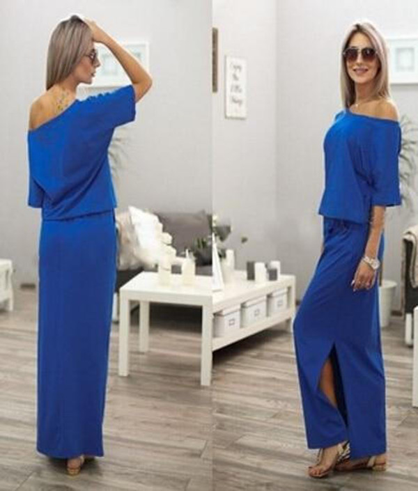 Maxi Robe Bardot zaxx