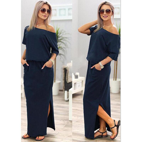 Maxi Robe Bardot zaxx