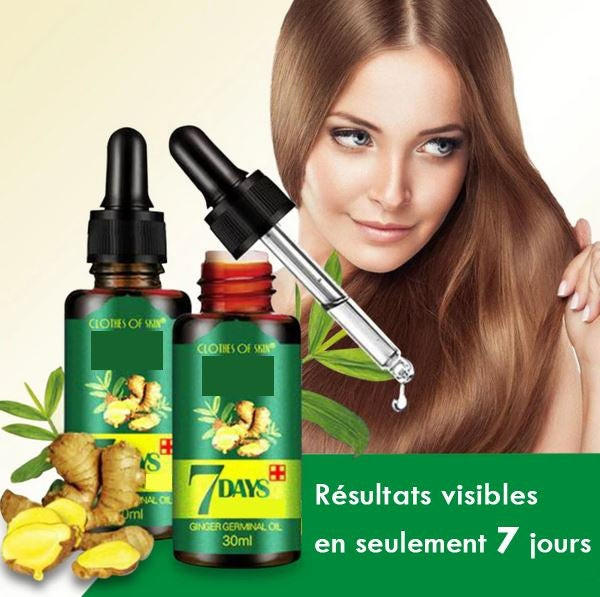 Lot De 2 Sérums Repousse 3 Effets Regrow - 2x60 Ml, à La Biotine - Péremption 2027 Ou Plus