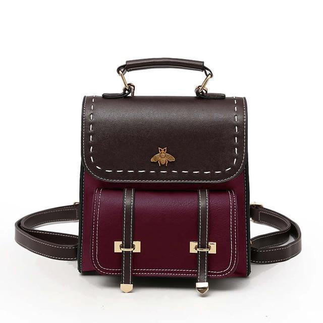 Sac à Dos Noir Chic Et Sublime – En Faux Cuir, Style Fourre-tout, Neuf Sans étiquette
