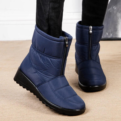 Bottes De Neige DOLCE & GABBANA Carretto - Bleu, Taille 44 EU (11 US) - Neuf Avec Emballage