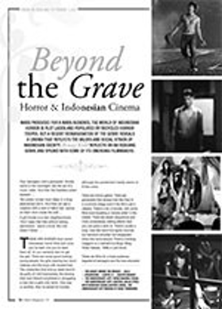 Beyond the Grave: Horror and Indonesian Cinema
