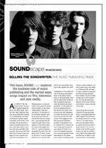 Selling the Songwriter The Music Publishing Trade; Soundtrack reviews