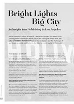 Bright Lights, Big City: An Insight into Publishing in Los Angeles