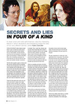 Secrets and Lies in <i>Four of a Kind</i>