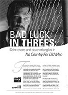 Bad Luck in Threes: Coin Tosses and Death Triangles in <i>No Country for Old Men</i>