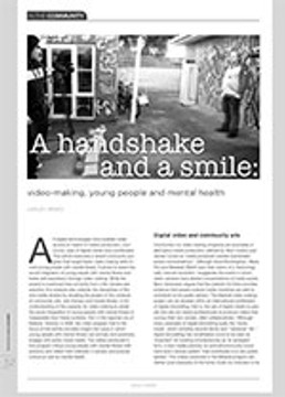 A Handshake and a Smile: Video-making, Young People and Mental Health