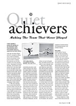 Quiet Achievers: Making <i>The Team that Never Played</i>